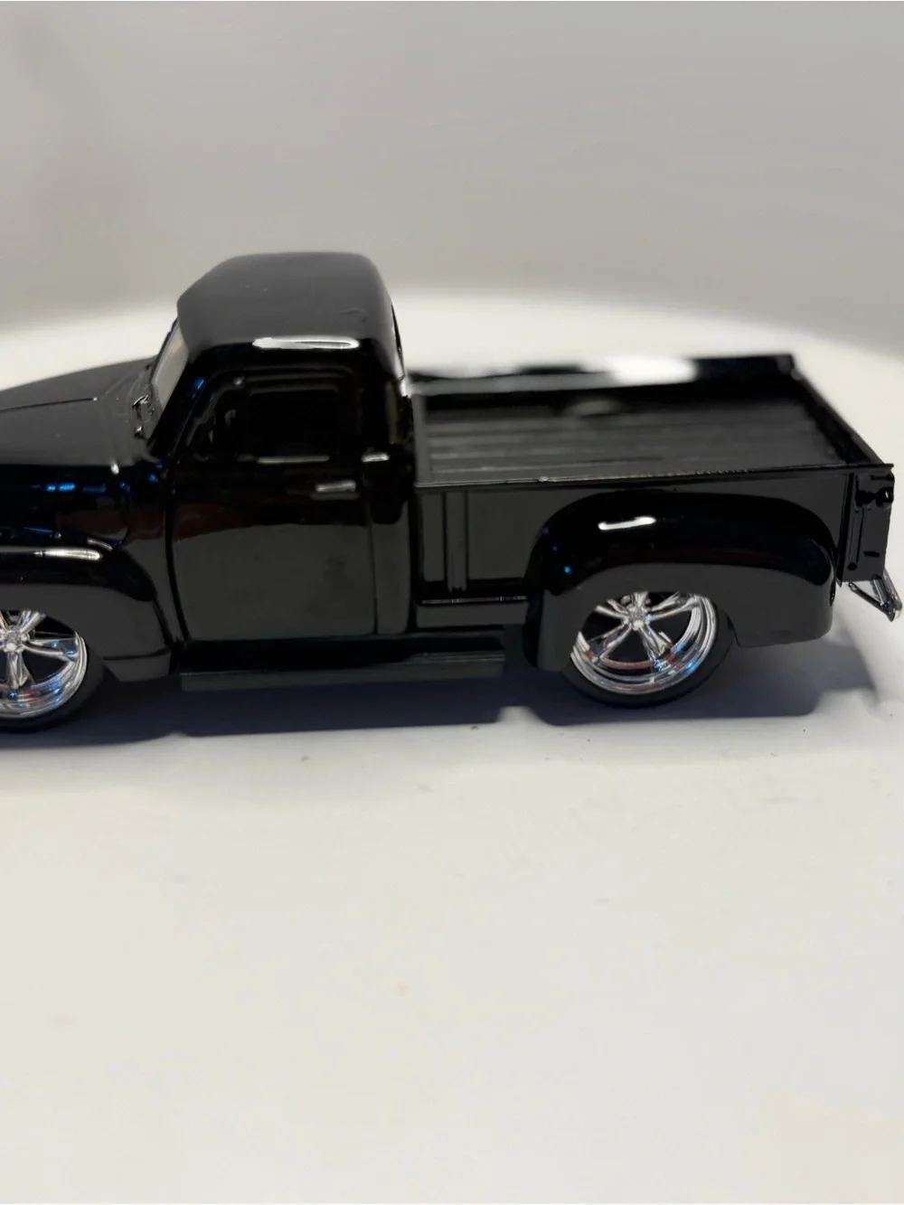 Black Die-Cast Classic Pickup Toy Truck for Kids